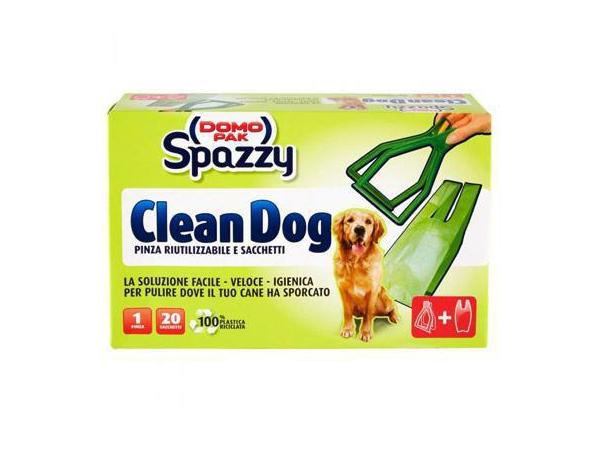 DOMOPAK CLEAN DOG 1PINZA+20SAC